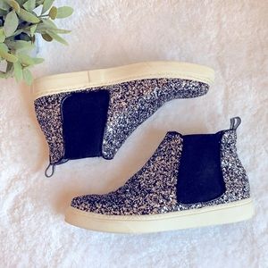 JOYKS italian glitter sneakers slip on size 37